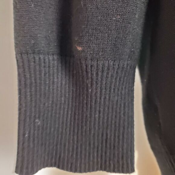 Colour Works Snap Front Sweater Medium Embellished Snaps Vintage - Picture 10 of 11